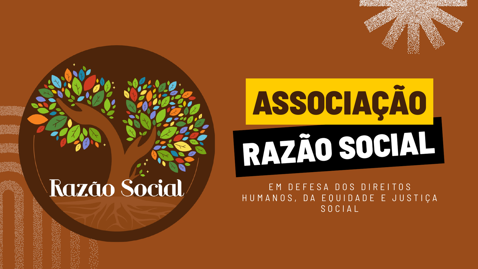 Capa do Portfólio RZS 2026 — Associação Razão Social, em defesa dos direitos humanos, da equidade e justiça social