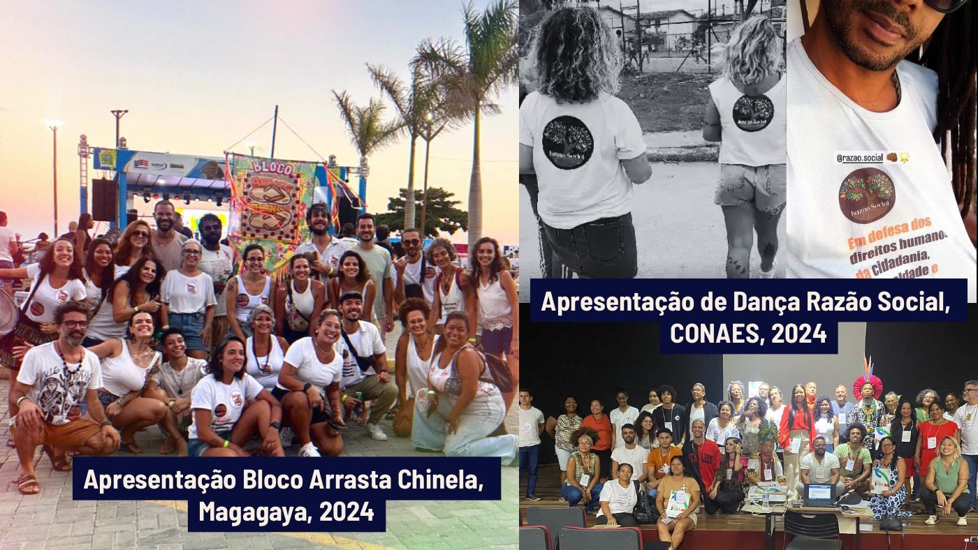 Apresentações do Bloco Arrasta Chinela e de Dança Razão Social