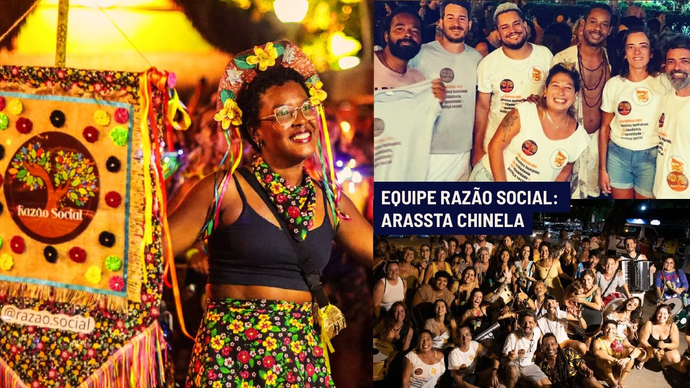 Equipe Razão Social no Bloco Arrasta Chinela